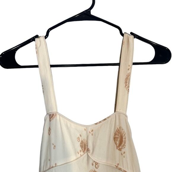 Sancia Cream Cerion Shell Sleeveless Seashell Detail Anja Jumpsuit Women Sz S - Picture 12 of 16